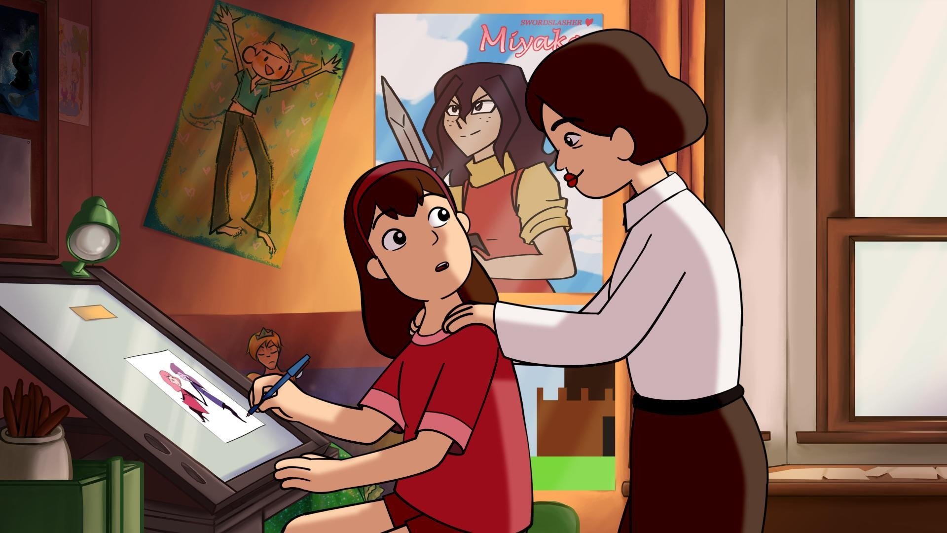 Drawn to You Background