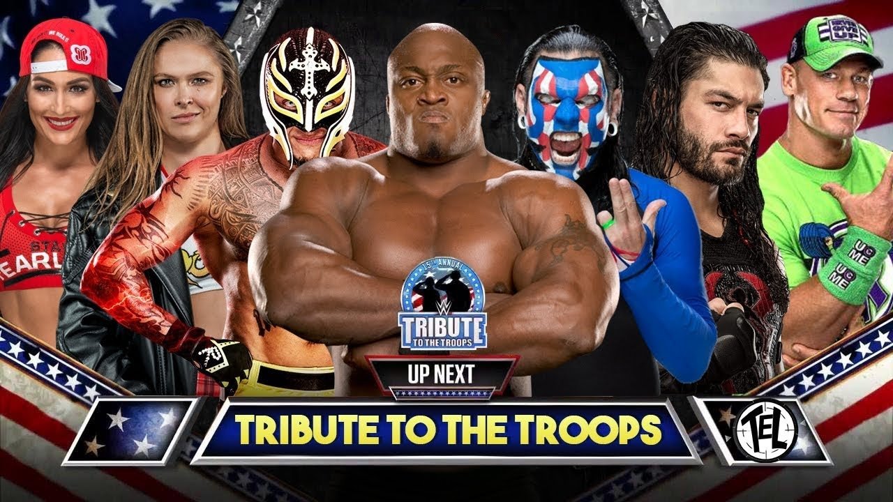 WWE Tribute to the Troops 2018 Background