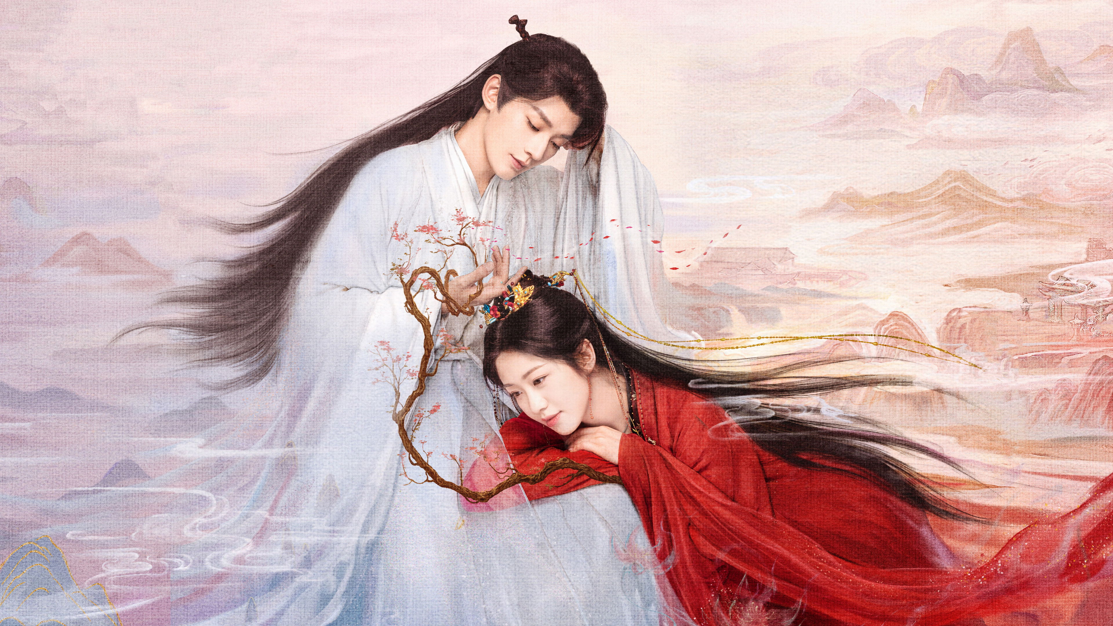 Love of the Divine Tree Background