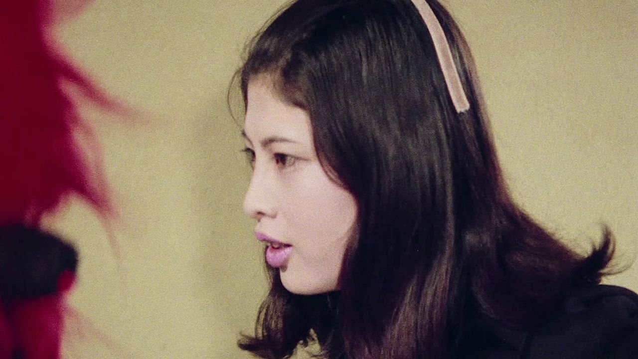 Blue Film Woman Background