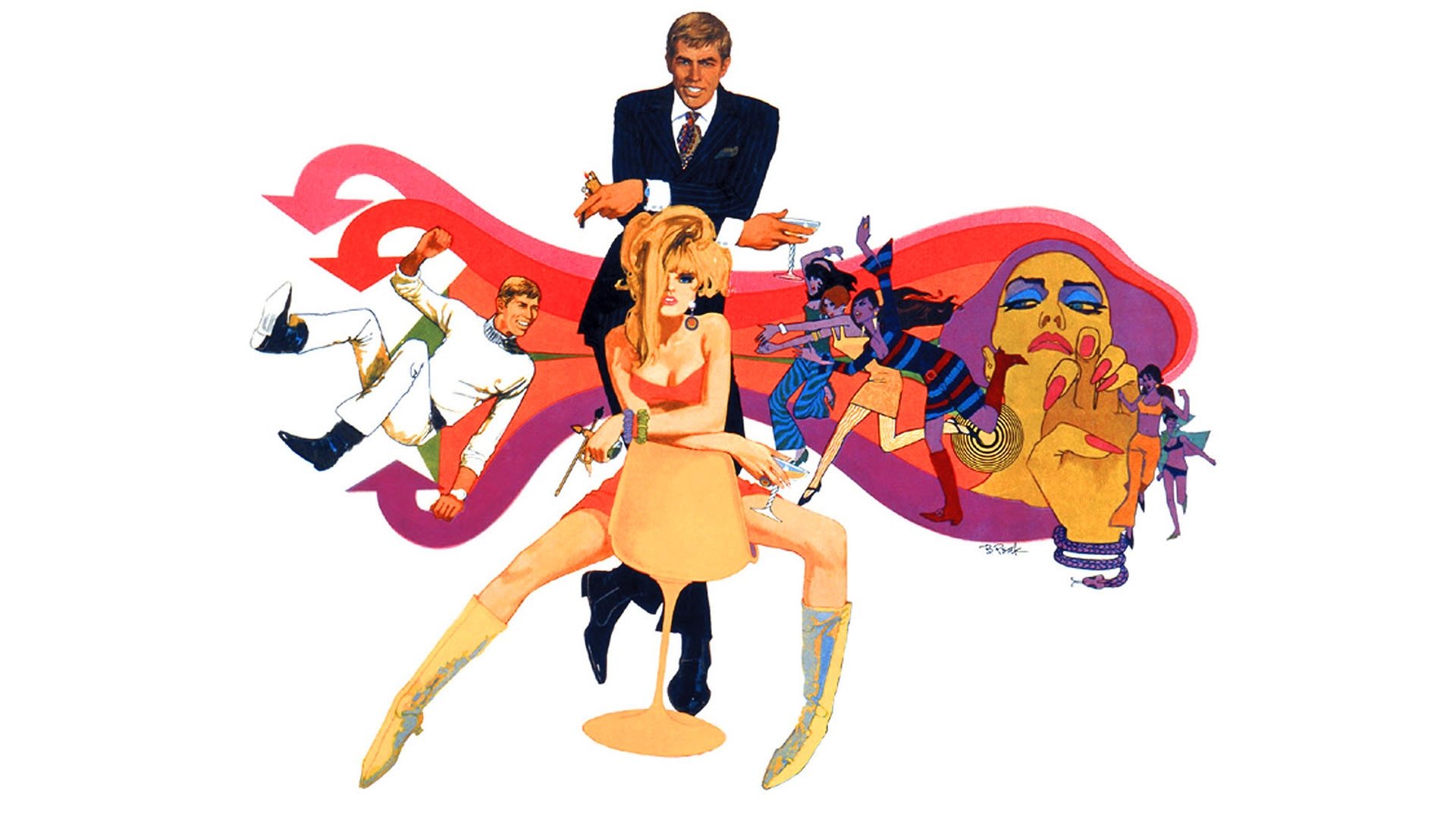 In Like Flint Background