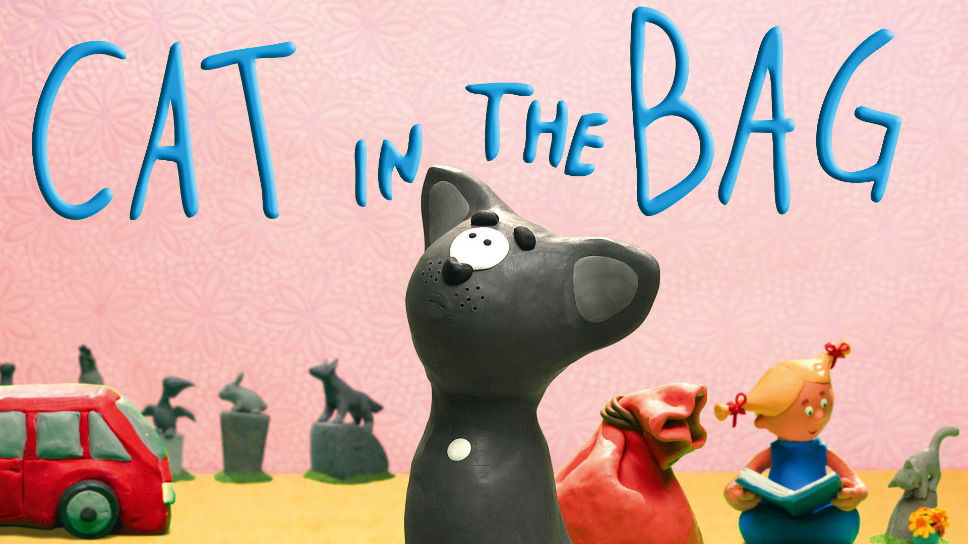 Cat in the Bag Background