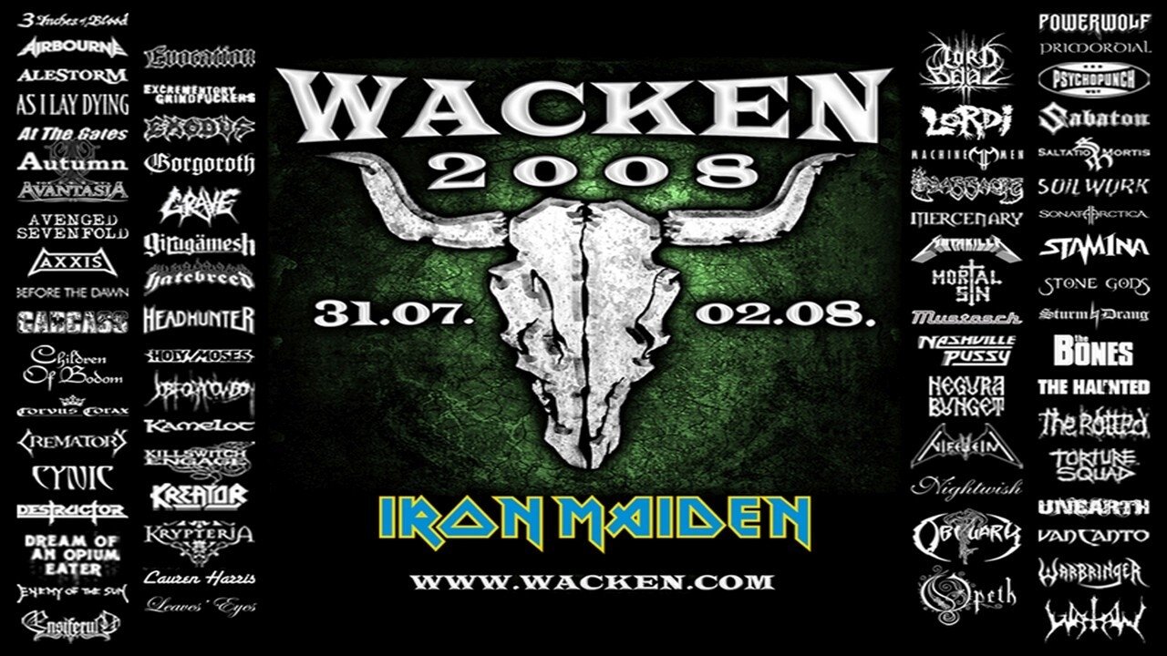 Live at Wacken 2008 Background