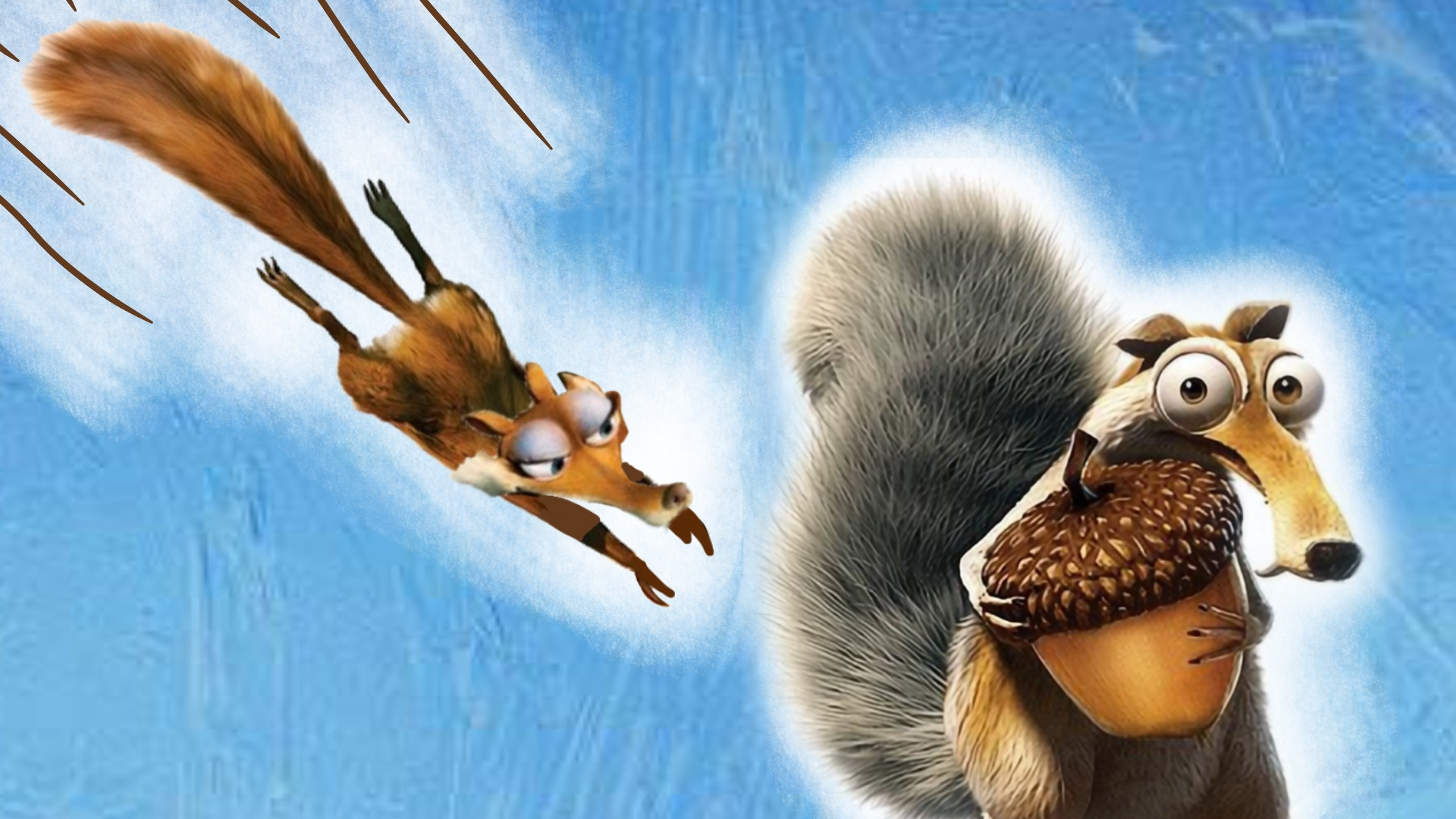 Scrat in Love Background