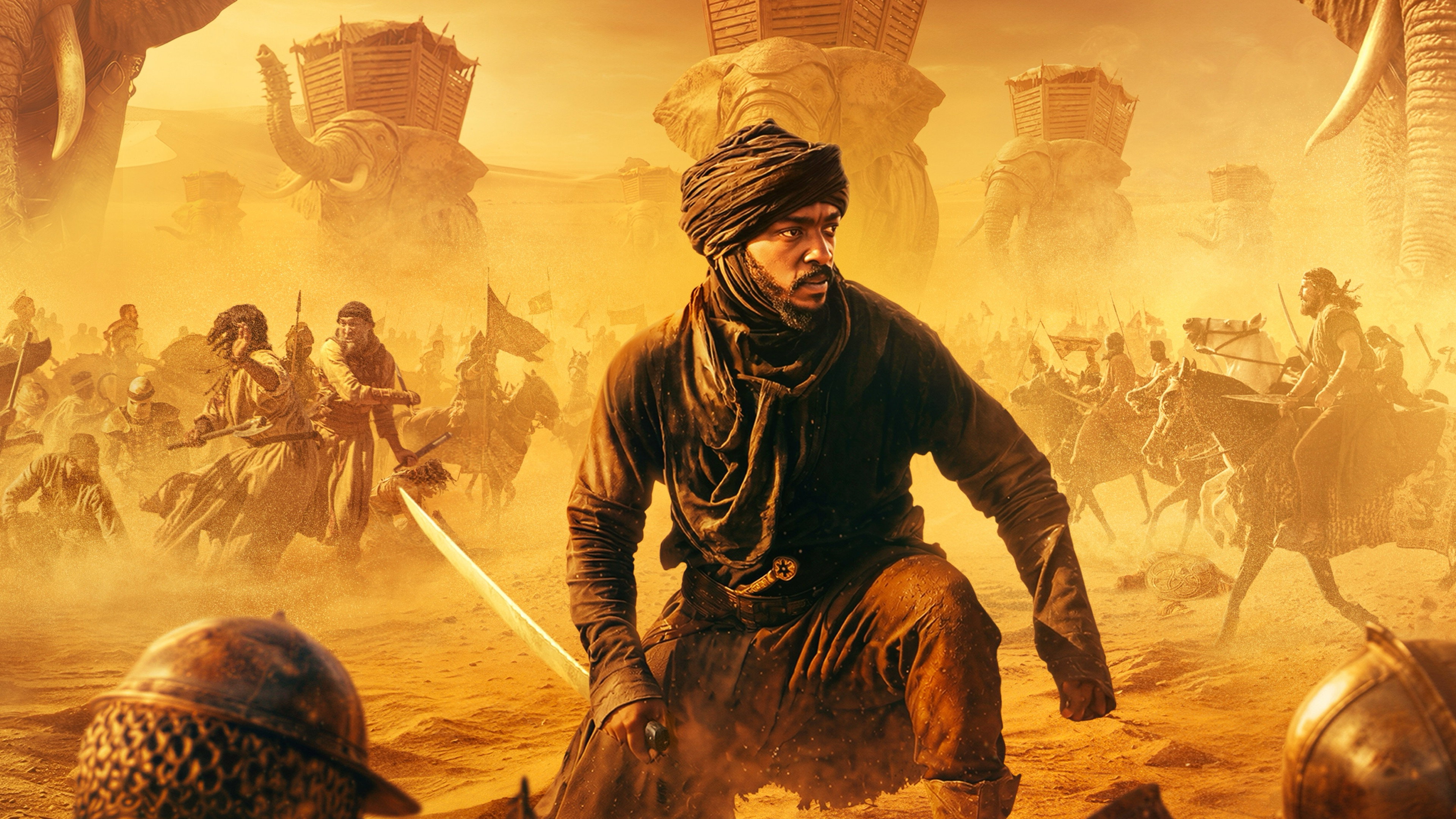 Desert Warrior Background