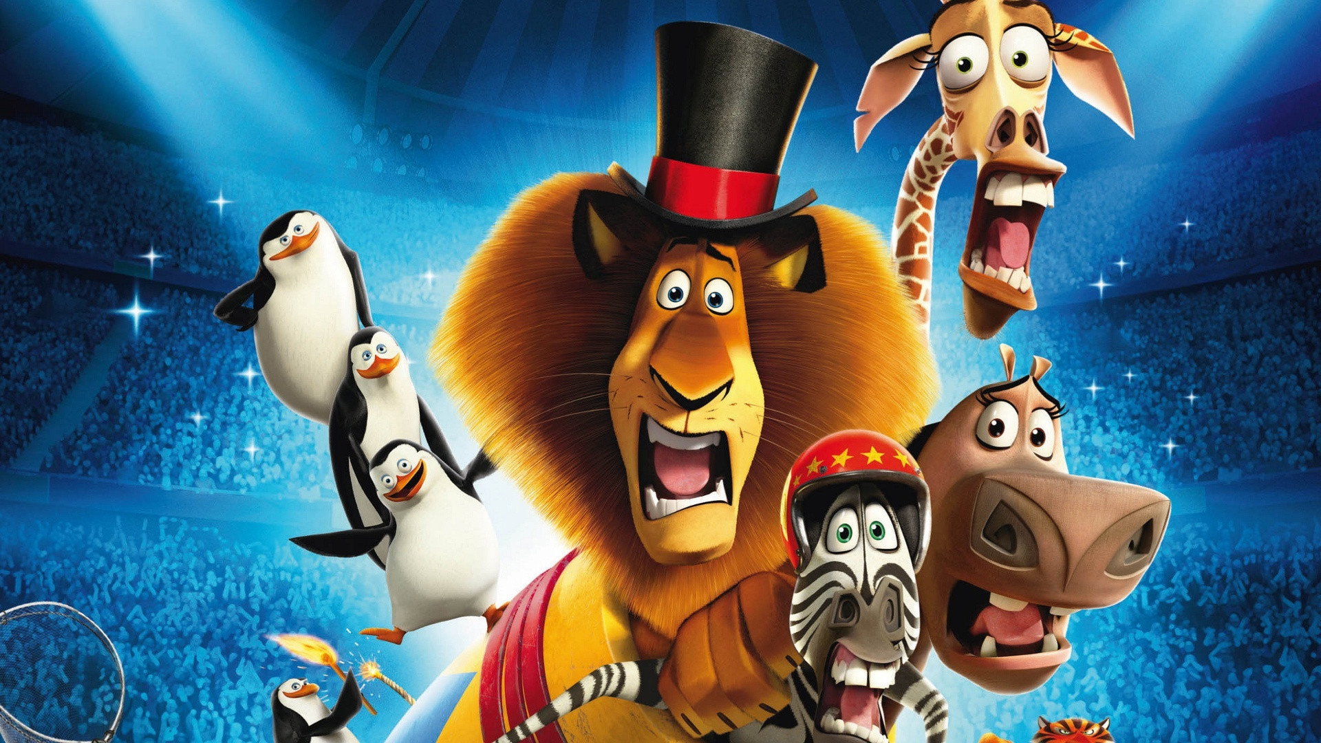 Madagascar 3: Europe's Most Wanted Background