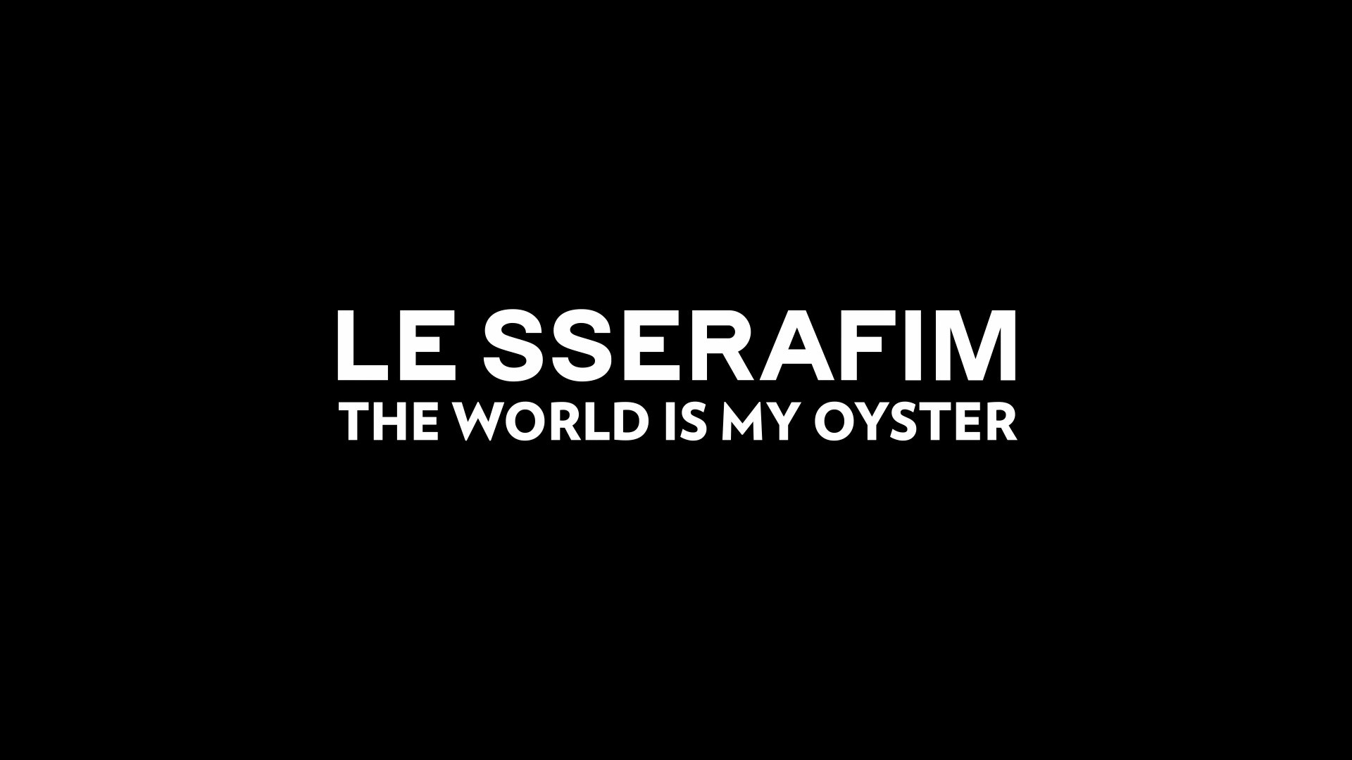 The World Is My Oyster Background